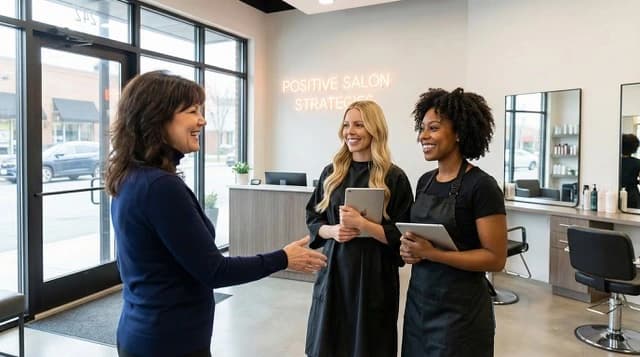 Professional salon environment